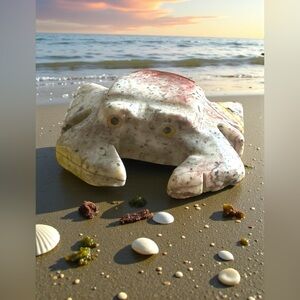 Soapstone Crystal Crab